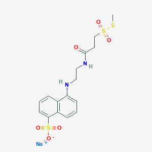 N-(Methanethiosulfonylethylcarboxamidoethyl)-5-naphthylamine-1-sulfonic acid,Sodium Salt图片