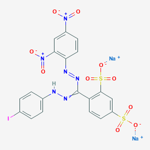 4-[1-(4-Iodophenyl)-5-(2,4-dinitrophenyl)-formaz-3-yl]-1,3-benzene Disulfonate,Disodium Salt图片