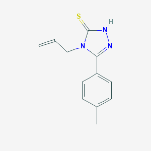 5-(4-Methylphenyl)-4-(prop-2-en-1-yl)-4H-1,2,4-triazole-3-thiol图片