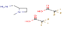 (1-methylazetidin-2-yl)methanaminebis(trifluoroaceticacid)图片