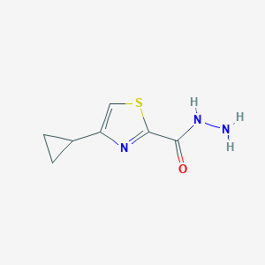 4-cyclopropylthiazole-2-carbohydrazide图片