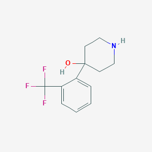 4-[2-(Trifluoromethyl)phenyl]-4-piperidinol Hydrochloride Salt图片