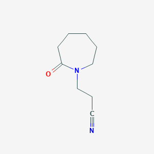 HEXAHYDRO-2-OXO-1H-AZEPINE-1-PROPANENITRILE图片
