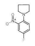1-(4-Fluoro-2-nitrophenyl)pyrrolidine图片