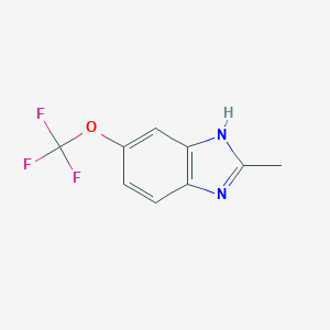 2-Methyl-5-(trifluoromethoxy)benzoimidazole图片