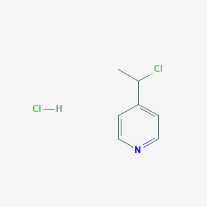 4-(1-chloroethyl)pyridine hydrochloride图片