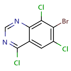 7-bromo-4,6,8-trichloroquinazoline图片