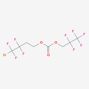 4-Bromo-3,3,4,4-tetrafluorobutyl 2,2,3,3,3-pentafluoropropyl carbonate图片