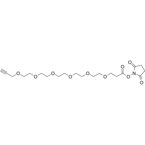 Propargyl-PEG6-NHS ester图片
