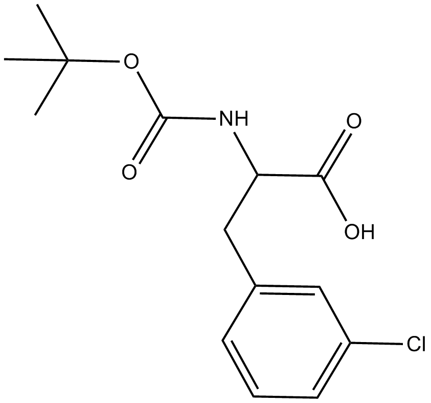 Boc-D-Phe(3-Cl)-OH图片