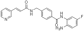 Chidamide(Tucidinostat,HBI8000,CS 055)图片