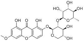 Swertianin 2-O-α-L-rhamnopyranosyl-(1→2)-β-D-xylopyranoside图片