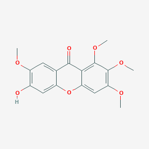 6-Hydroxy-1,2,3,7-tetramethoxyxanthone图片