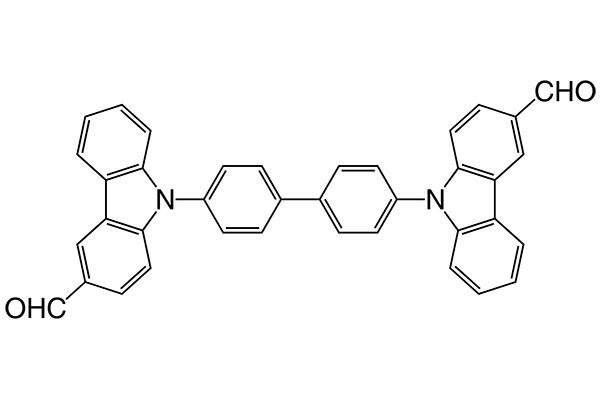 9,9'-(Biphenyl-4,4'-diyl)bis(9H-carbazole-3-carbaldehyde)图片